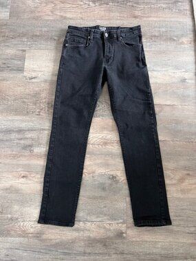 LAZER Slim Fit Black Jeans Men’s 33x32